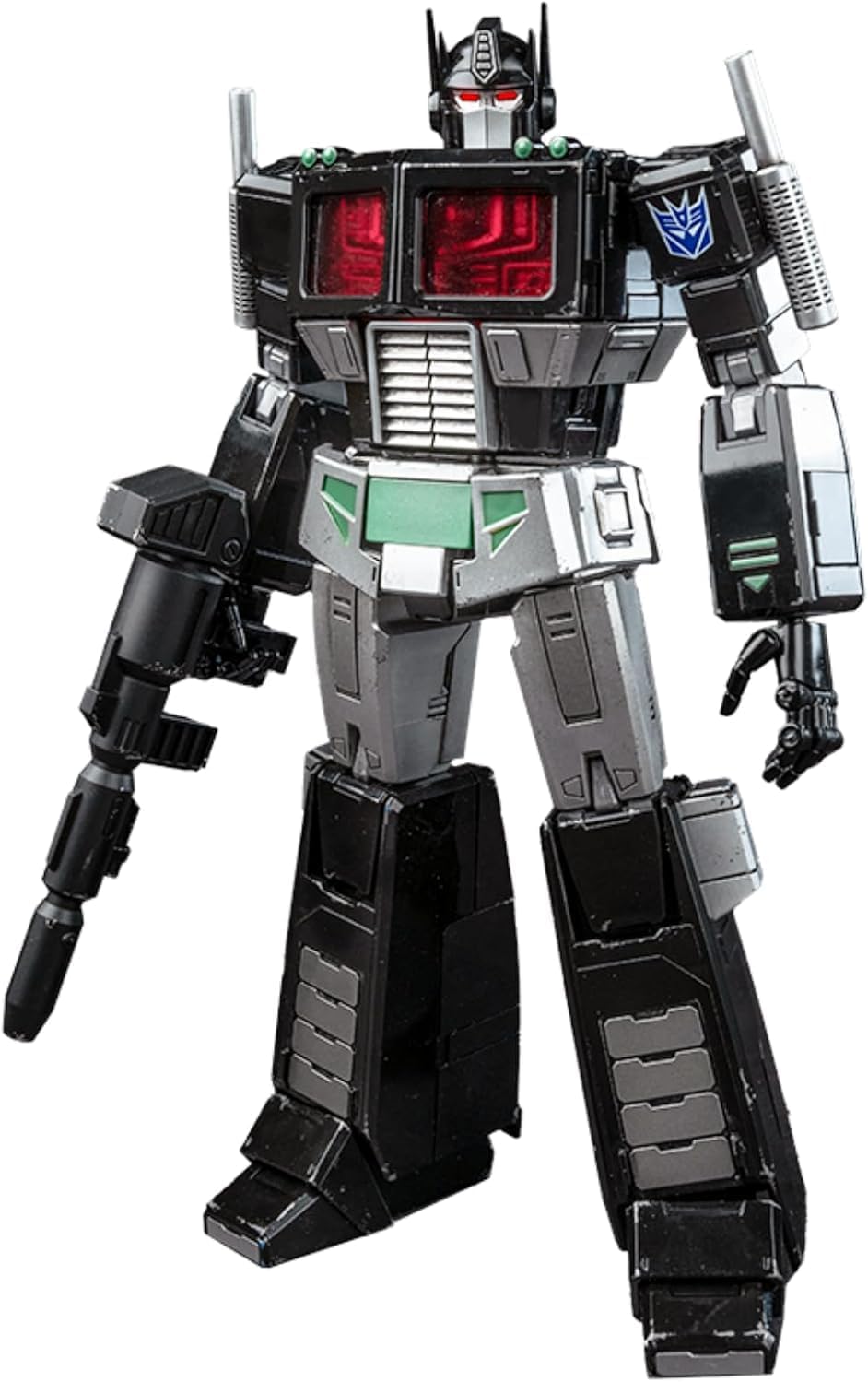 YOLOPARK Transformers G1 Nemesis Prime Action Figure with Upgraded Weaponry, 7.87 Inch Highly Articulated Collectible Transformer Toys for Ages 15 and Up,No Converting