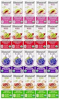 Honest Kids Organic Juice Drink Assorted Variety Pack, 6 Fl Oz, (20 Count) With 2 Free Stickers Included