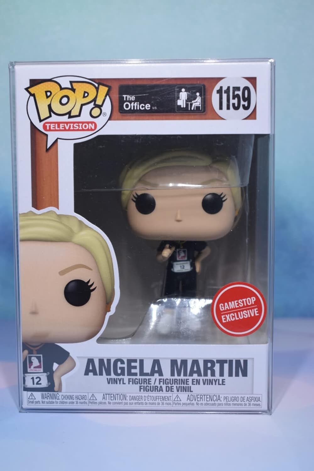 Funko Pop! TV The Office #1159 Angela Martin GameStop Vinyl Figure