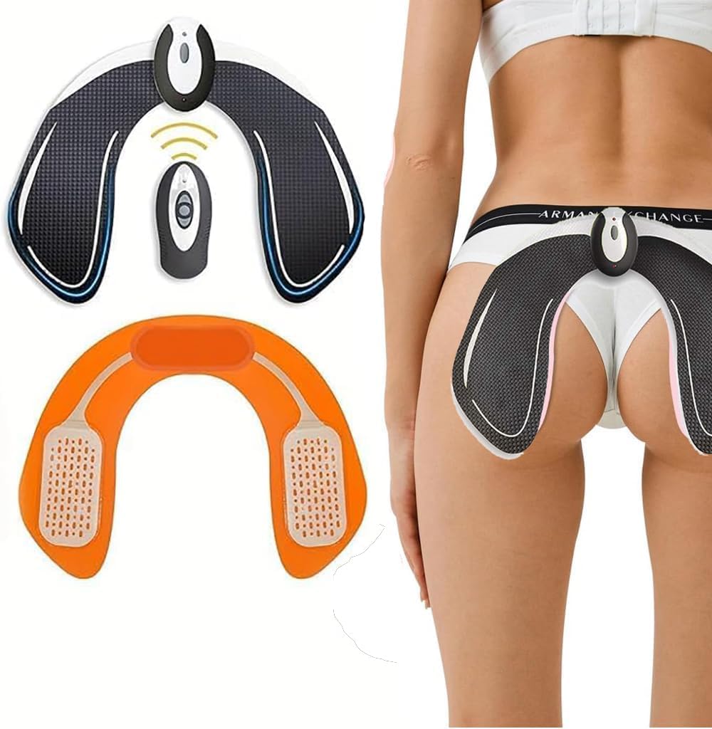 EMS Muscle Stimulator, ABS Trainer Muscle Stimulator, 6 Modes & 10 Intensities,USB Rechargeable - Muscle Toner For Abdominal/Arm/Leg/Hip Training