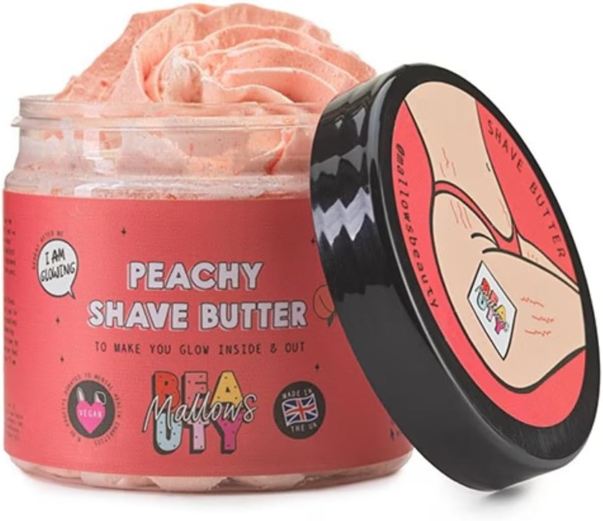 Mallows Beauty – Peachy Shave Butter – 100g