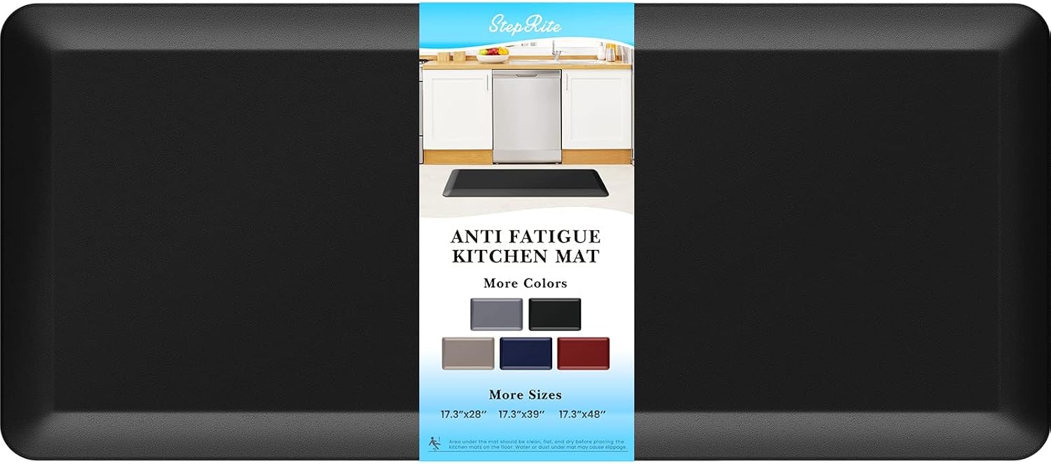 4/5 Inch Thick Kitchen Mats for Floor, StepRite Kitchen Rug for Standing
