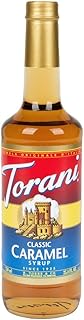 Torani CLASSIC Caramel Syrup, 750 mL