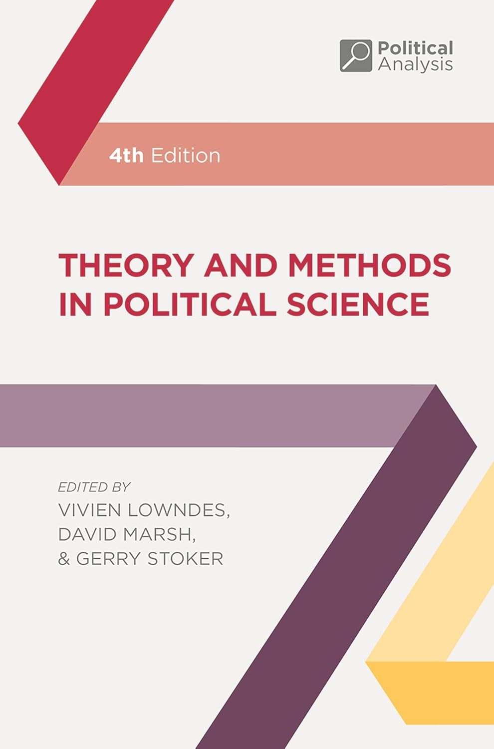 Theory and Methods in Political Science: 21 (Political Analysis)