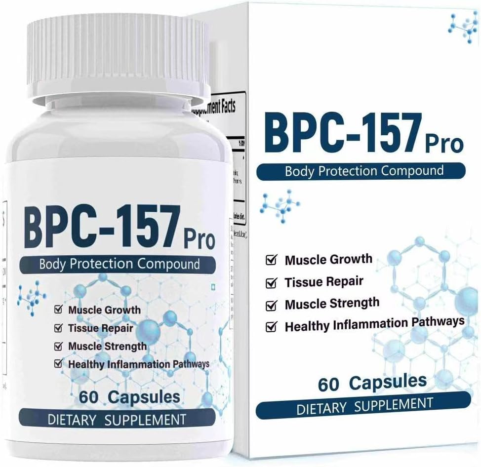 πππ 157 Peptide Capsules 1000Mcg,New Protective Compound 157, Tissue Repair,60 Count