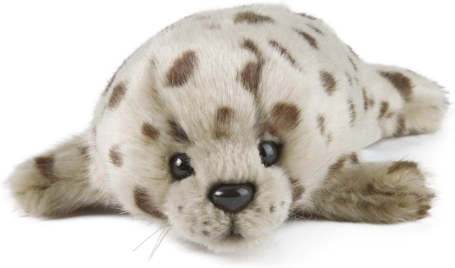 Living Nature Seal Pup Soft Toy | Fluffy Animal | Soft Toy Gift for Kids | 22 cm