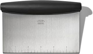 OXO Good Grips Bench Scraper & Chopper, 1 Count, Stainless Steel