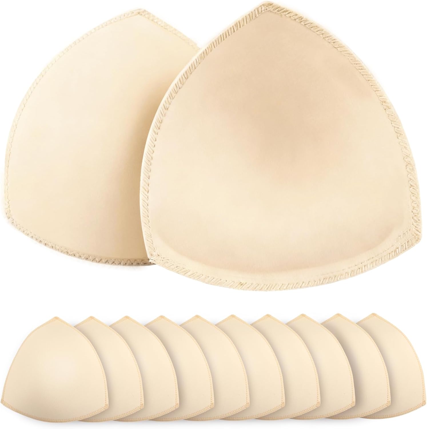 6 Pairs Bra Pads Inserts, Sports Bra Pads Inserts, Multiple Size Options