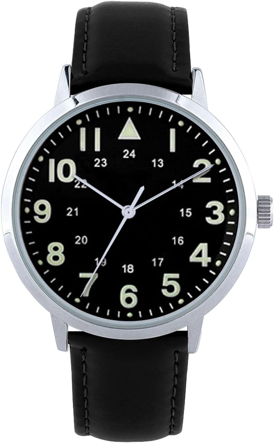 NUOVO Men's Simulation Quartz Watch - Waterproof, Fashion Business Leisure Designer, Dating Black Digital Classic, White, Modern