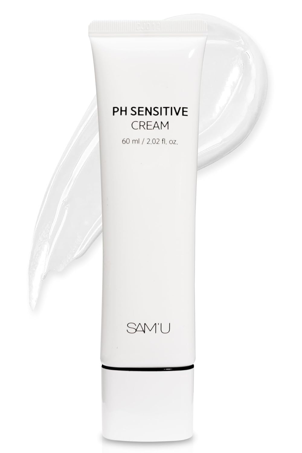 SAM’U PH Sensitive Cream | Hydrating Face Moisturizer for Men & Women | Korean Moisturizer Face Cream w/Ceramides | Daily Face Moisturizer for Sensitive & Dry Skin (2.02 Fl. Oz.)