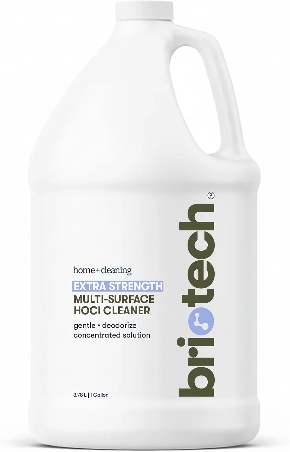 BRIOTECH Extra Strength HOCl Cleaner, 500 PPM Hypochlorous Acid, 1 Gallon