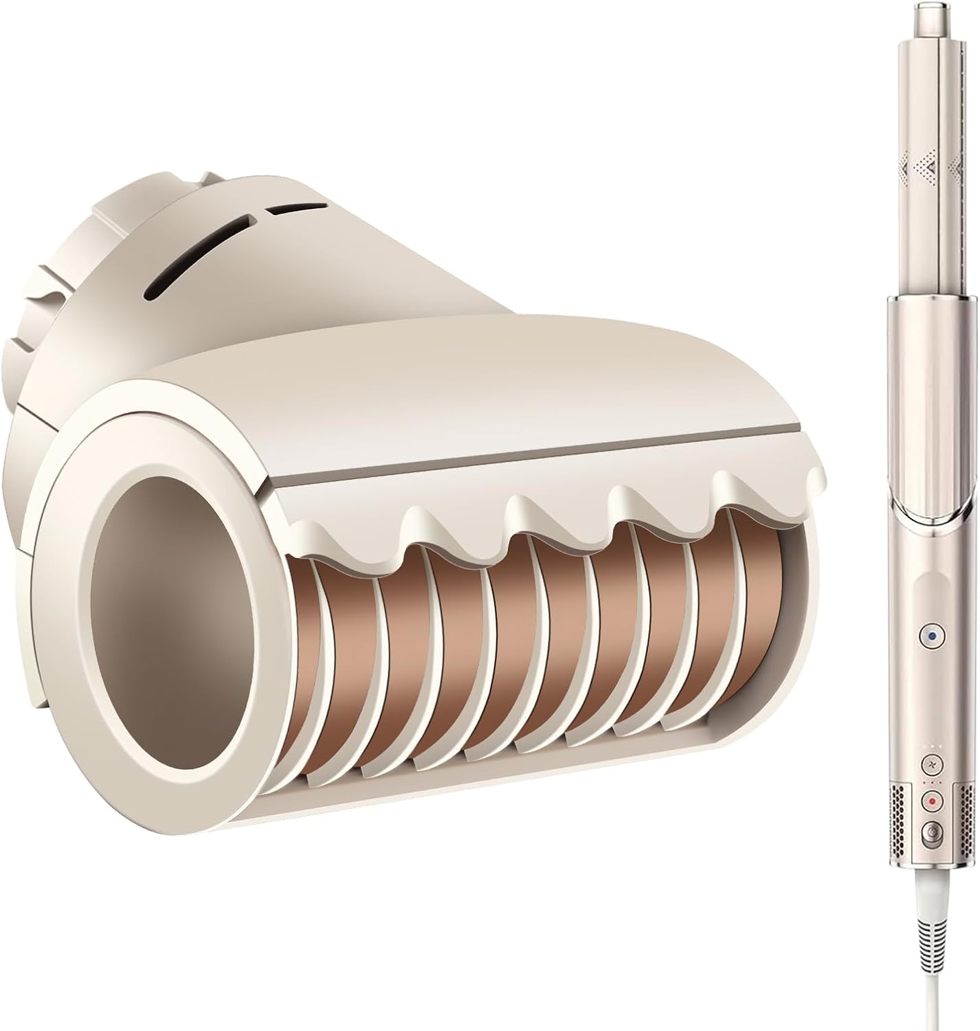 Finishing Tool for Shark XSKHD4PA FlexStyle Attachment Styling System, Hair Styling Tool, Smooth Flyaways