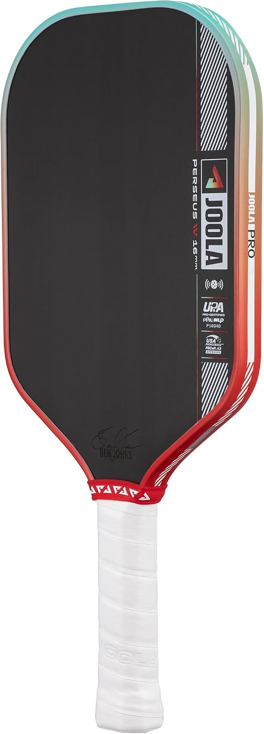 JOOLA Pro IV Pickleball Paddles – Raw Carbon Fiber Surface – Perseus, Hyperion, Scorpeus & Magnus Shapes – 14mm/16mm – Tech Flex Power – Propulsion Core – Wide or Elongated – UPA-A and USAP Approved