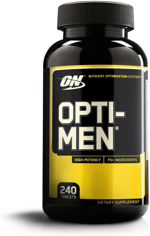 Optimum Nutrition Opti-Men Daily Multivitamin Supplement, 240 Count