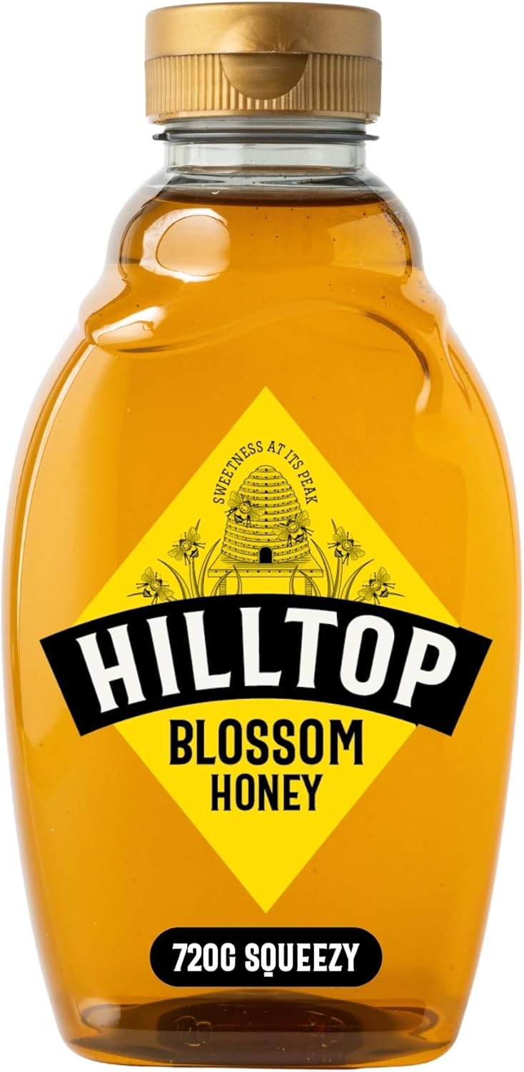 Hilltop Blossom Honey 720g Squeezy Bottle - Pure and Natural Honey | Premium Quality and Tested for Authenticity | Dairy Nut and Gluten Free | Packaging May Vary,720 g (Pack of 1)