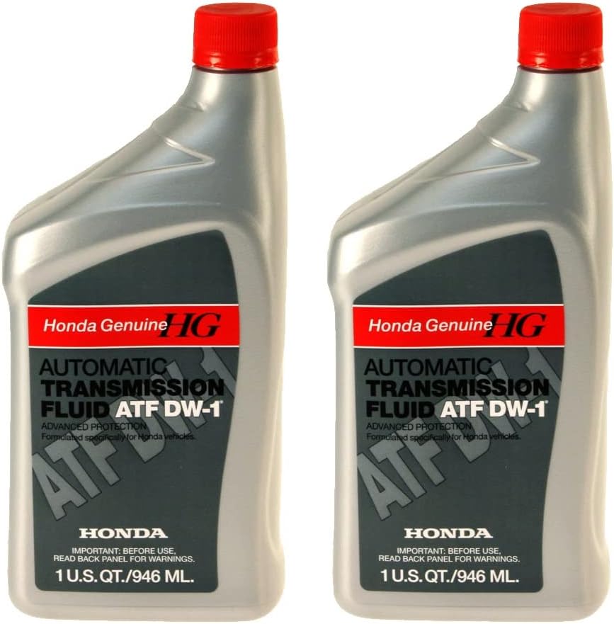 Genuine OEM Automatic Transmission Fluid DW-1 2 Quarts (2x1 Qt) For Honda