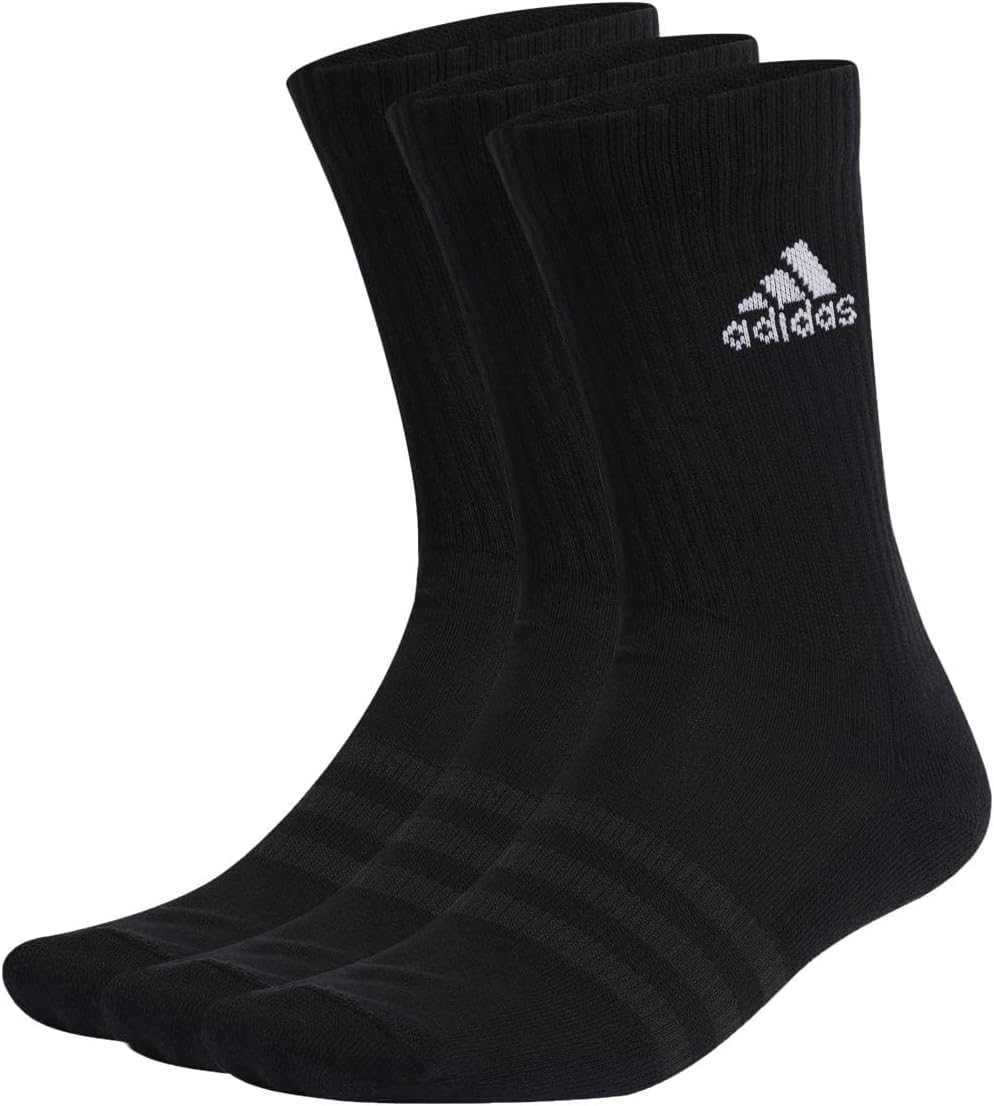 adidas Unisex Cushioned Crew Socks 3 Pairs Socks (pack of 3)