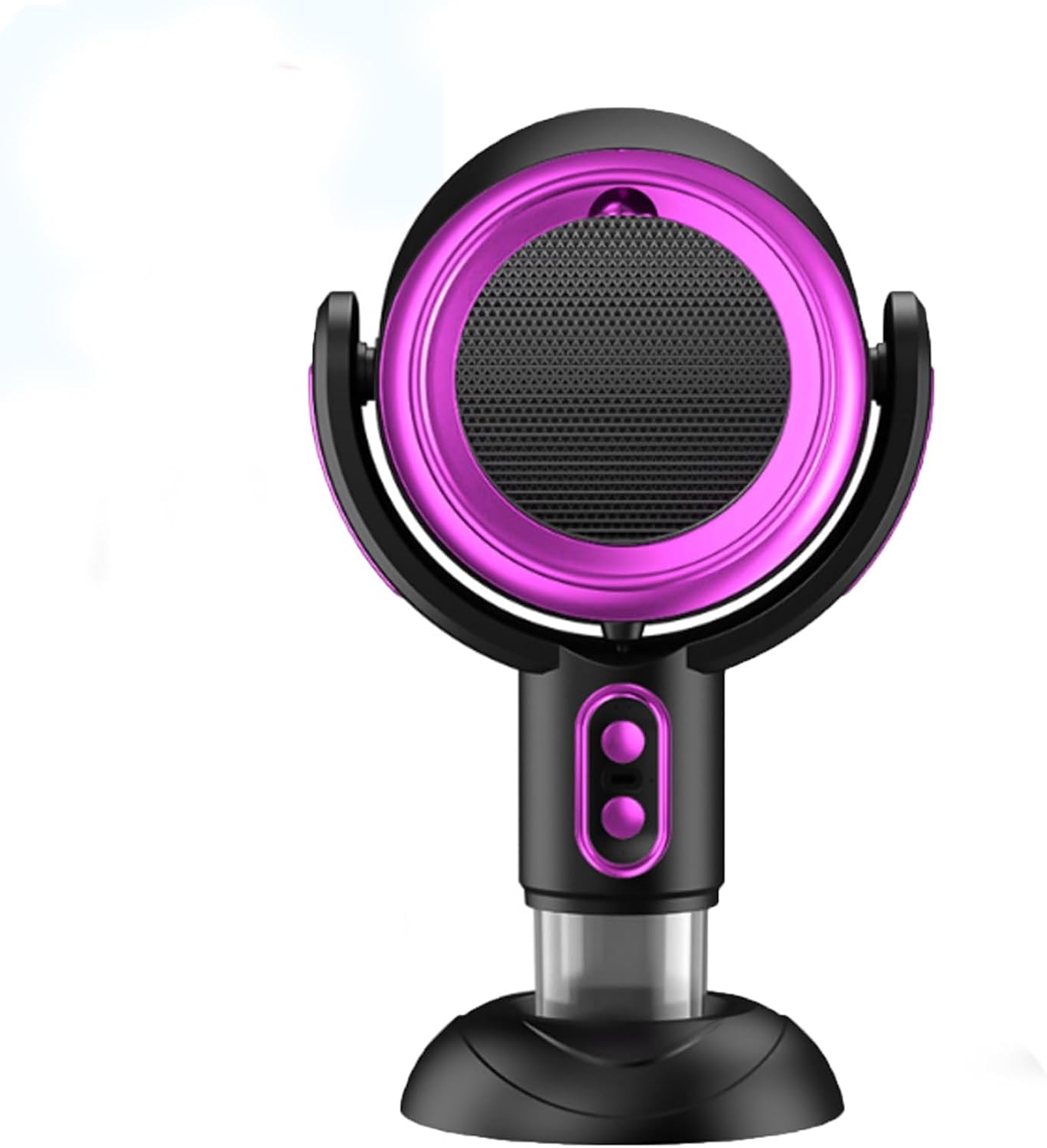 Vibe on Purifier for Smoke, Smoke Away Vibeon Purifier Fan, Rechargeable Smoker Fan for Smoking Indoors, Electric Puff Hide Buddy Trap Odors, Portable Kitchen Exhaust, Detach and Washable(Purple)
