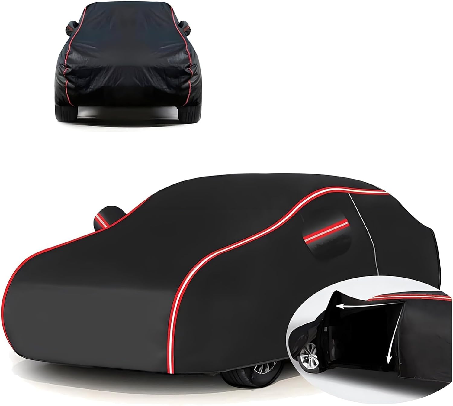 Car Cover Waterproof for Hyund𝐚i Sonata Ⅶ 2014-2017 (485,4 x 186,4 x 147,1cm),Anti-bird droppings, anti-ultraviolet, anti-aging, four seasons, waterproof, sun protection