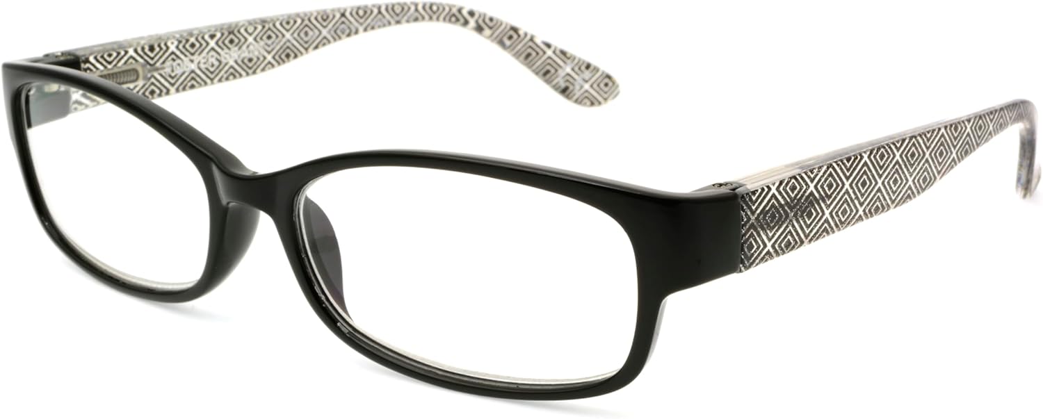 Foster Grant Women's Kyra Square Reading Glasses