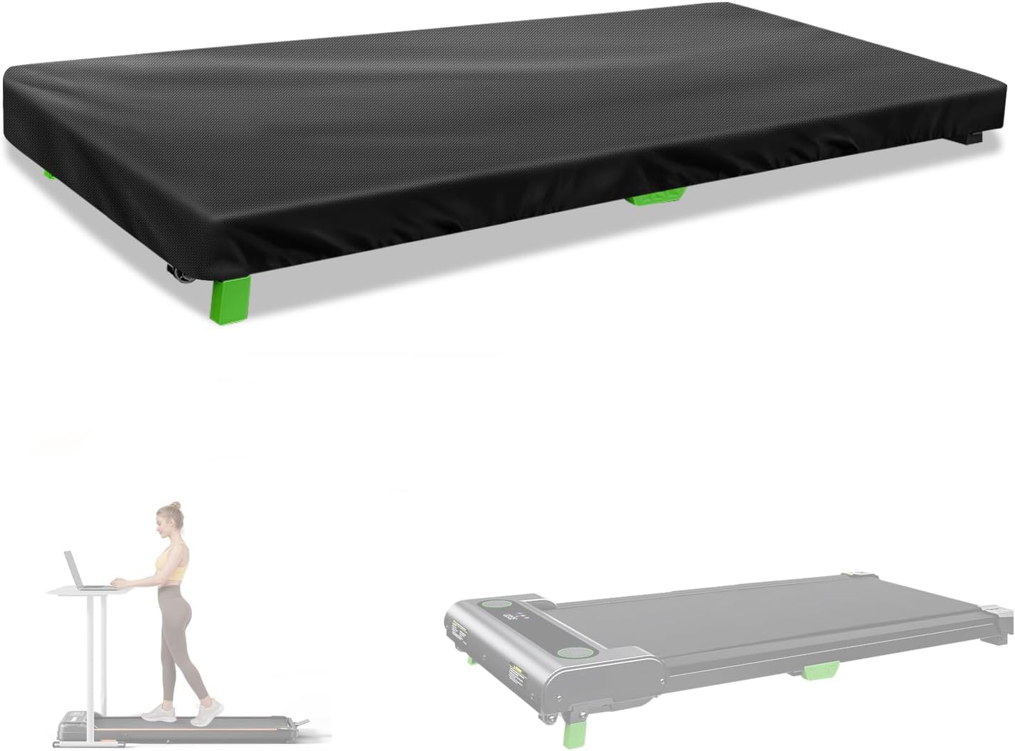 Under Desk Treadmill Cover, Dust-Proof Walking Pad Cover, Waterproof Protective Cover for Walking Treadmill Office Under Desk(Cover Only)