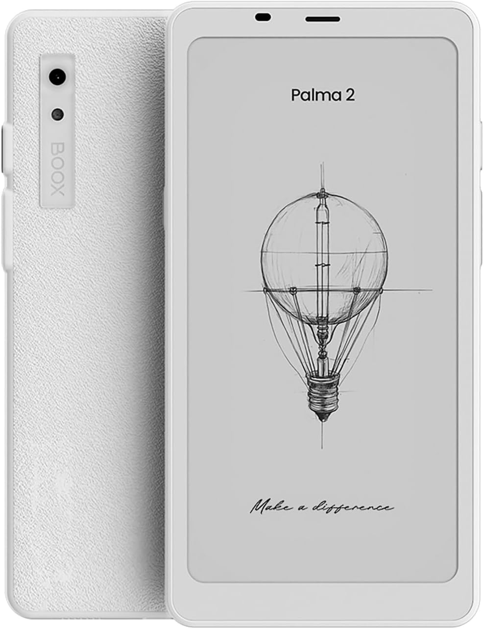 BOOX Palma 2 Mobile ePaper eBook Reader Fingerprint Recognition Smart Button Dual Microphones (White)