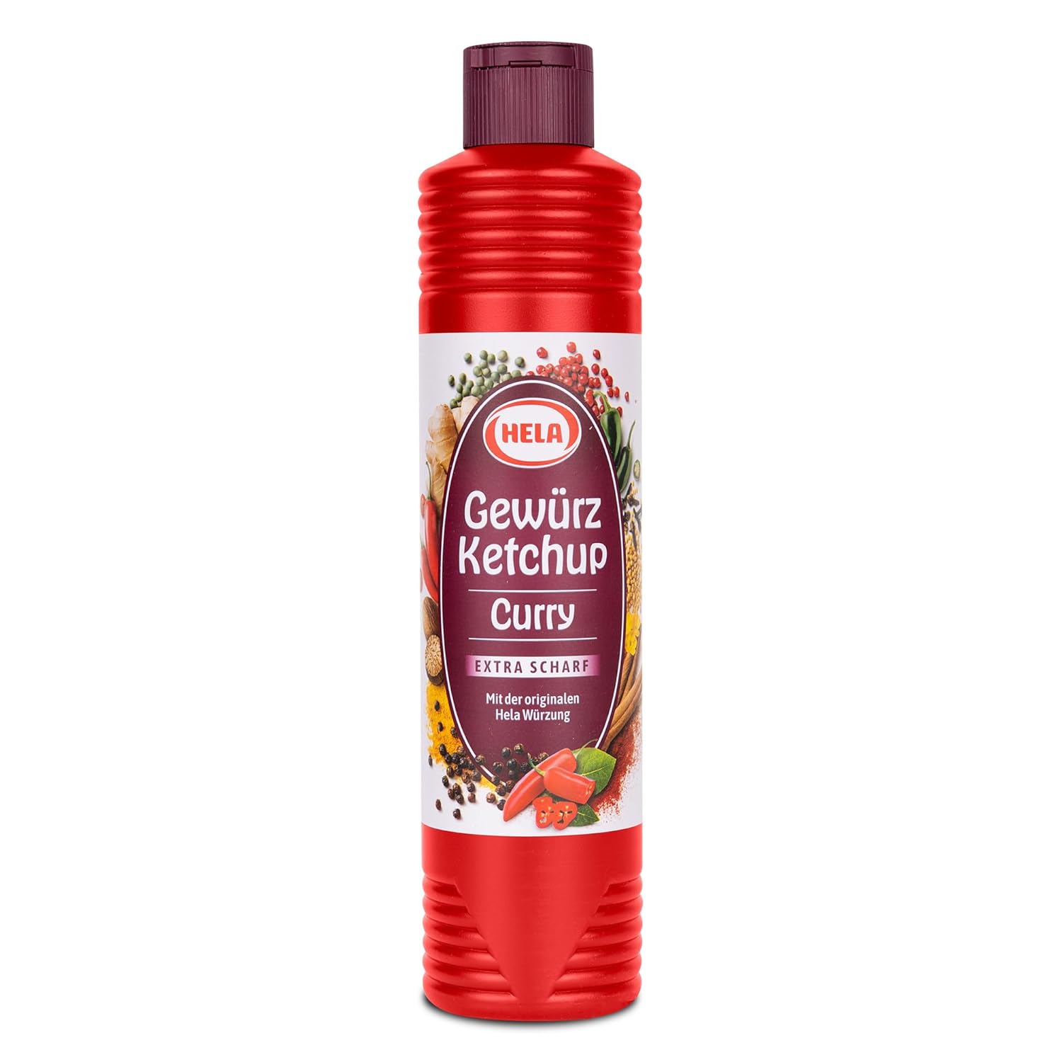 Hela Curry Gewürz Ketchup Extra Hot 800 ml