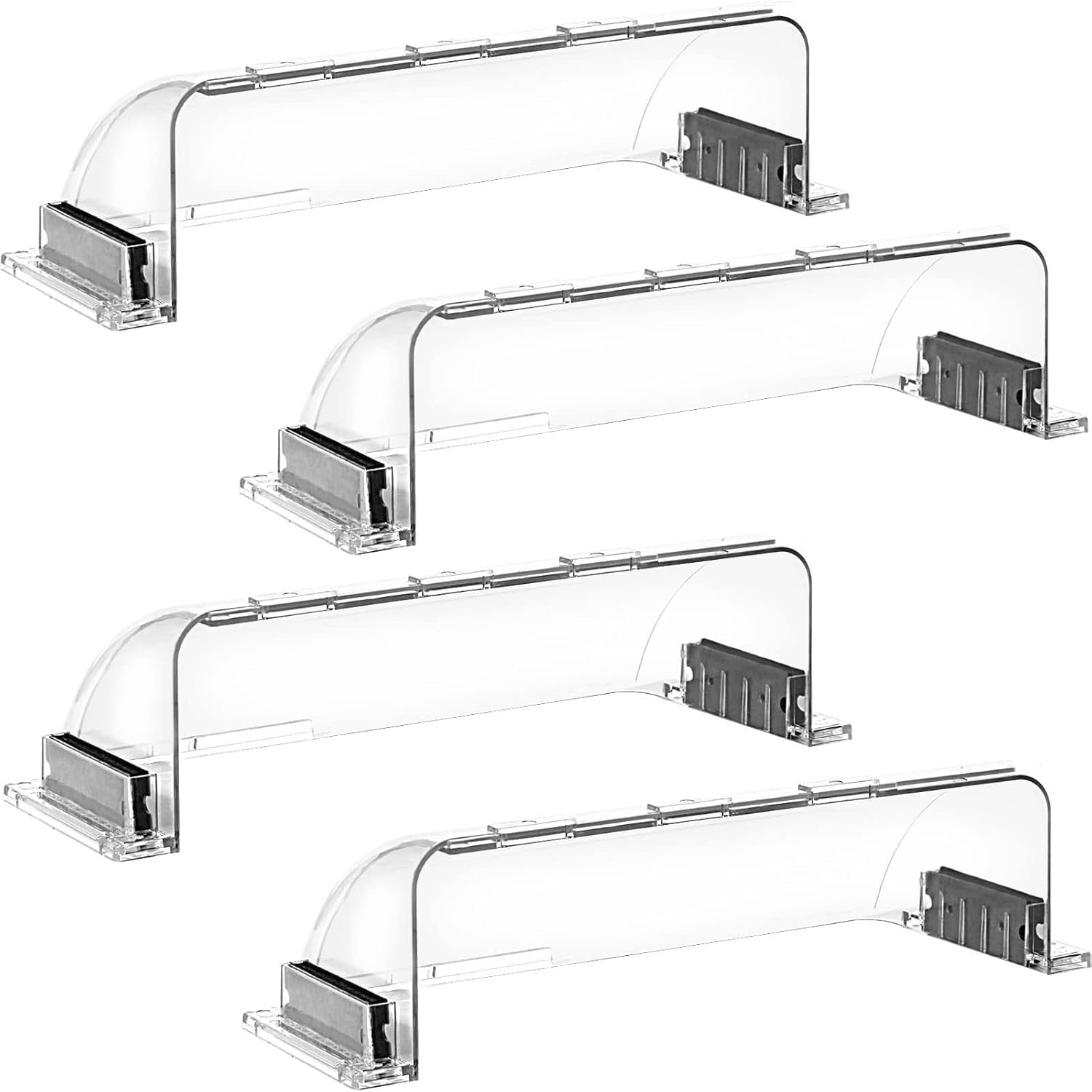 2 Pack Air & Heat Deflector for Vents, Sidewalls and Ceiling Registers, (4)