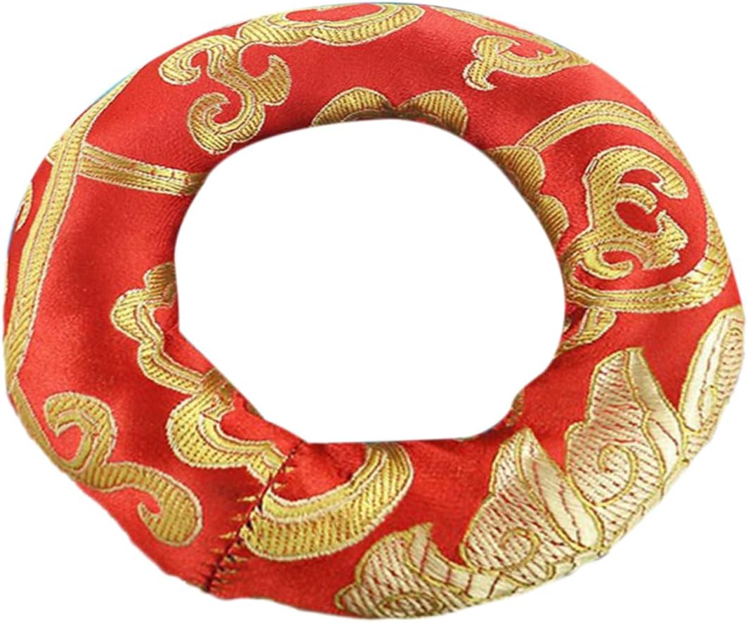 ULDIGI Buddhist Sound Bowl Mat for Singing Bowl Ritual Made of Soft Material for Home Dcor Products Random Color