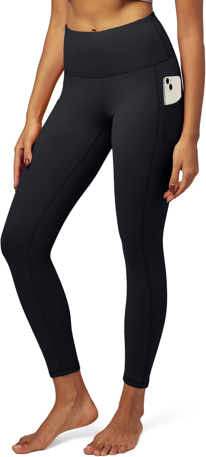 IUGA Yoga Pants with Pockets, Workout Running Leggings with Pockets for Women