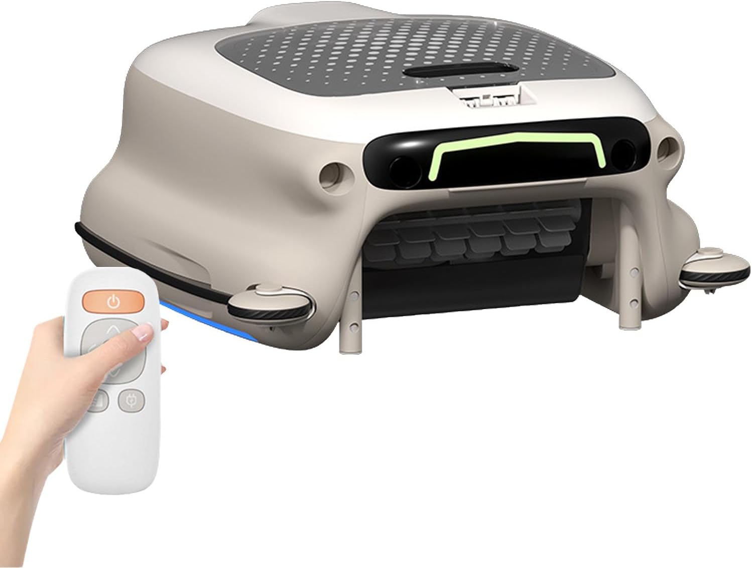 VNATWGOO Cordless Automatic Pool Cleaner Robot, Electric Pool Skimmer, with 7800mAh Battery, 5-6H Runtime, for Outdoor Pools, Spas