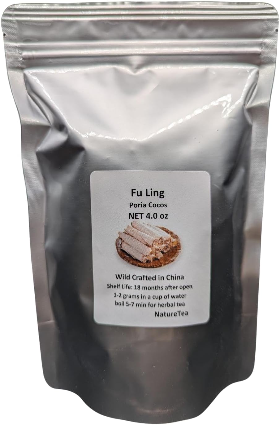 Poria Mushroom - Fu Ling from 100% Nature (4 oz)