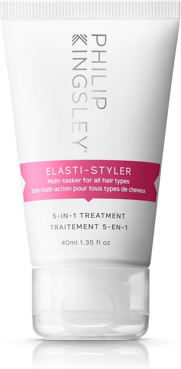 Philip Kingsley Elasti-Styler | 5-in-1 Pre-Styling Serum Treatment | Hair Styling Cream Conditioning Mask | Anti-Frizz Smoothing Primes Tames that Adds Shine | 40ml