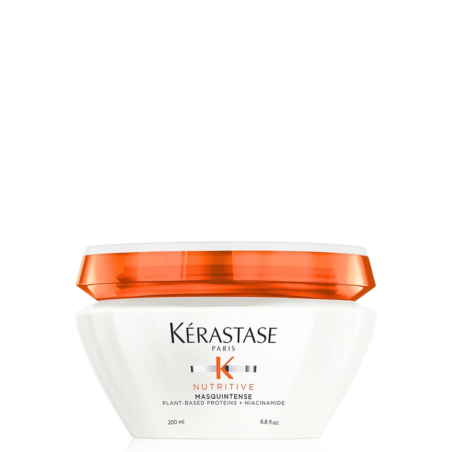 Kerastase Nutritive Masquintense Mask For Fine to Medium Dry Hair - Deeply Nourishes & Conditions, With Plant-Based Proteins & Niacinamide, 6.8 Fl Oz