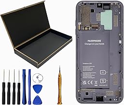 LCD Screen Display Touch Digitizer Assembly Frame Replacement for Fairphone 4 6.3" Gray
