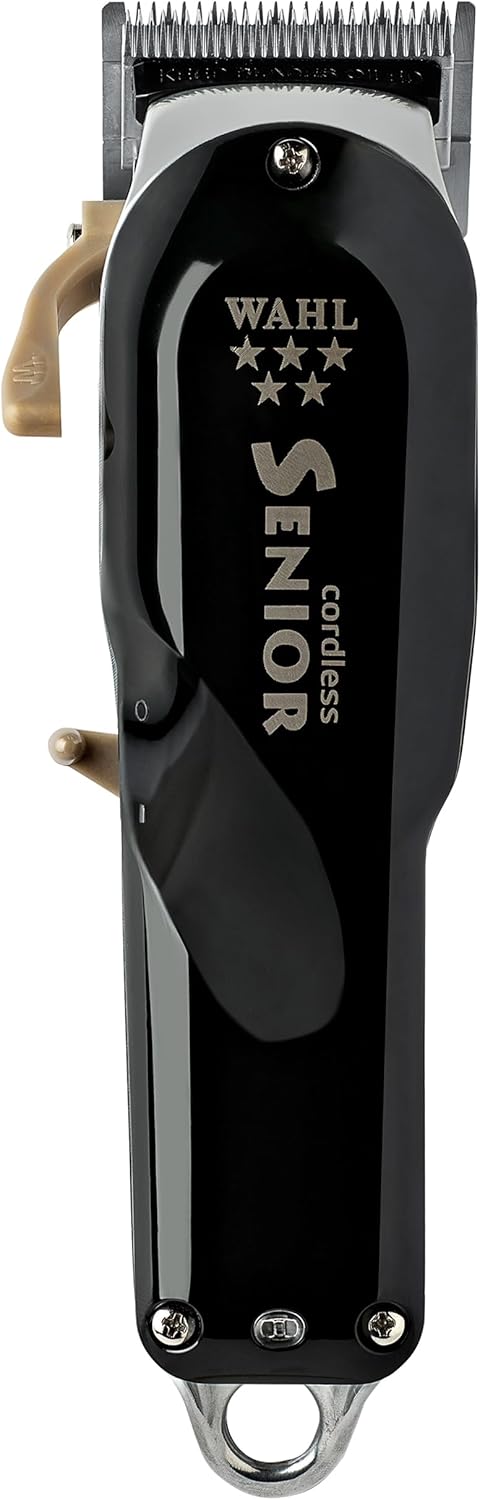 Wahl Professional 5 Star Cordless Senior Clipper, Precision Fade Blades, Metal Housing, 80-Minute Run Time