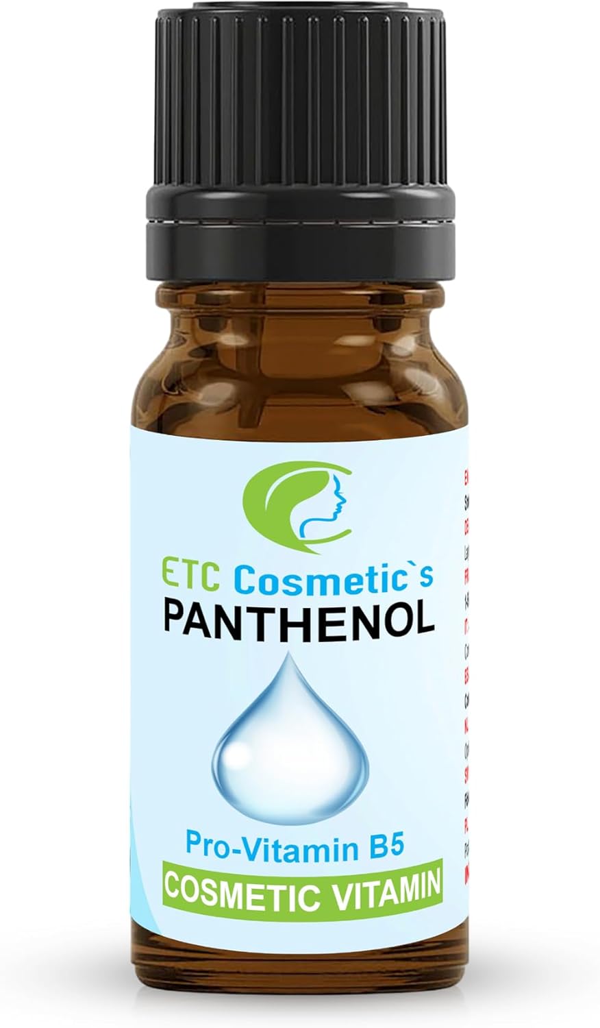 Panthenol Serum 10 ml - Skin and Hair care formulations like creams, lotions, after-sun formulations, baby skin care, cleansers, shampoos, conditioners