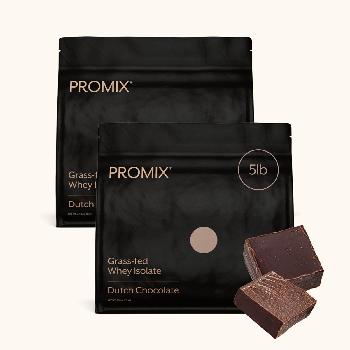 ProMix Nutrition Whey Protein Isolate Powder, Chocolate - 5lb