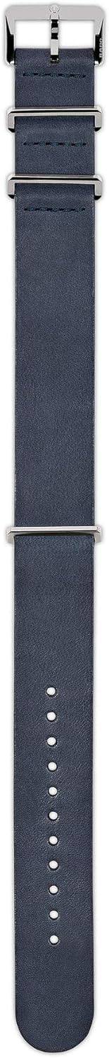 Rado Captain Cook 42mm Blue Leather NATO Strap