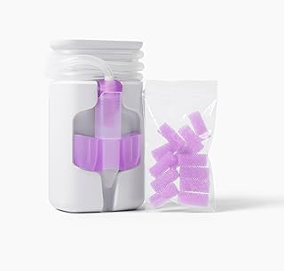 Dr. Noze Best - NozeBot | Electric Baby Nasal Aspirator | Hospital Grade Suction | Nose Sucker and Nasal Vacuum | Safe for Infants and Toddlers (On The Go - Mild Congestion)