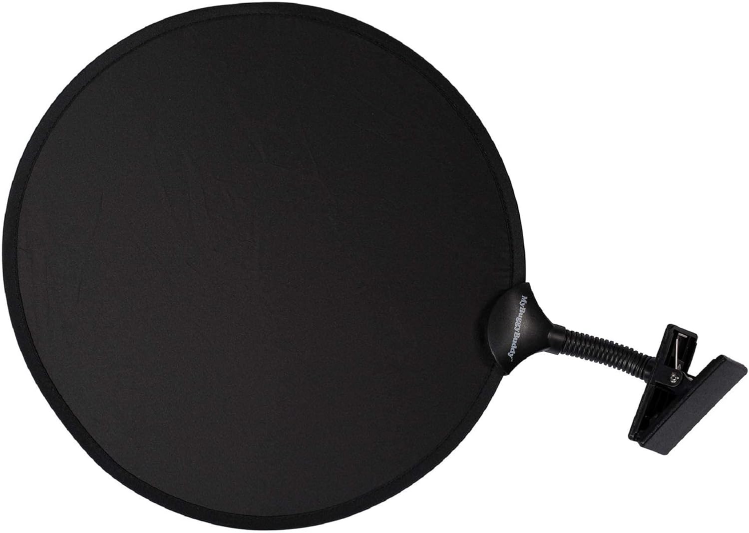 My Buggy Buddy Sunshade for Pram/ Car Seat, Universal Fit Parasol, UPF 50+ Protection, Easy Fold Away/ Pop Open, 34 cm Diameter, Black