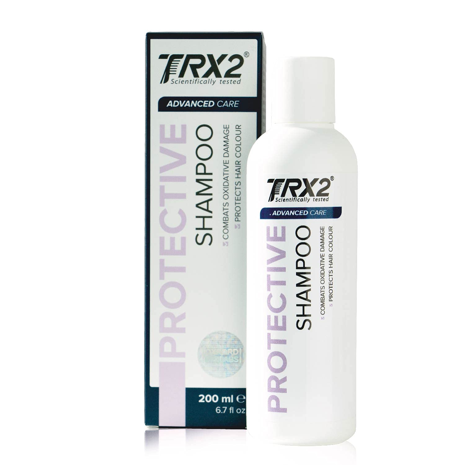 TRX2 Protective Shampoo - Repairs & Protects - Biotin, Rice Protein, Panthenol - Paraben Free [6.7 oz]