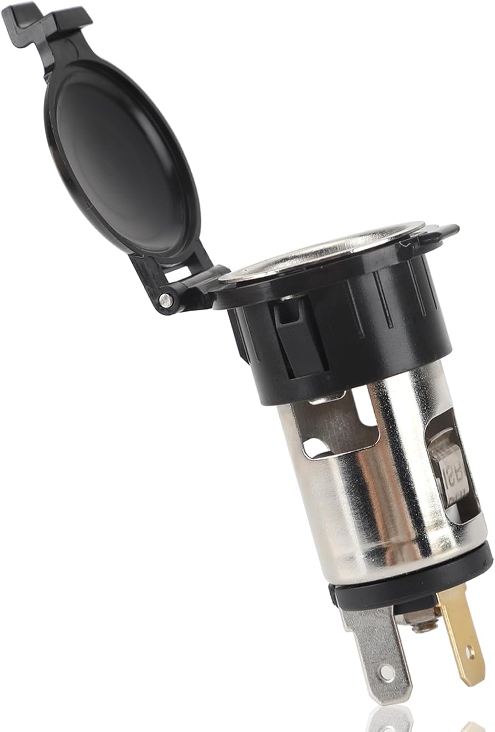 12V 120W Cigarette Lighter Power Socket Plug Outlet Part Car Cigarette Lighter Female Socket Splitter Adapter Waterproof DC 12V-24V for Marine Motorcycle Car Boat Tractor Riding Mower