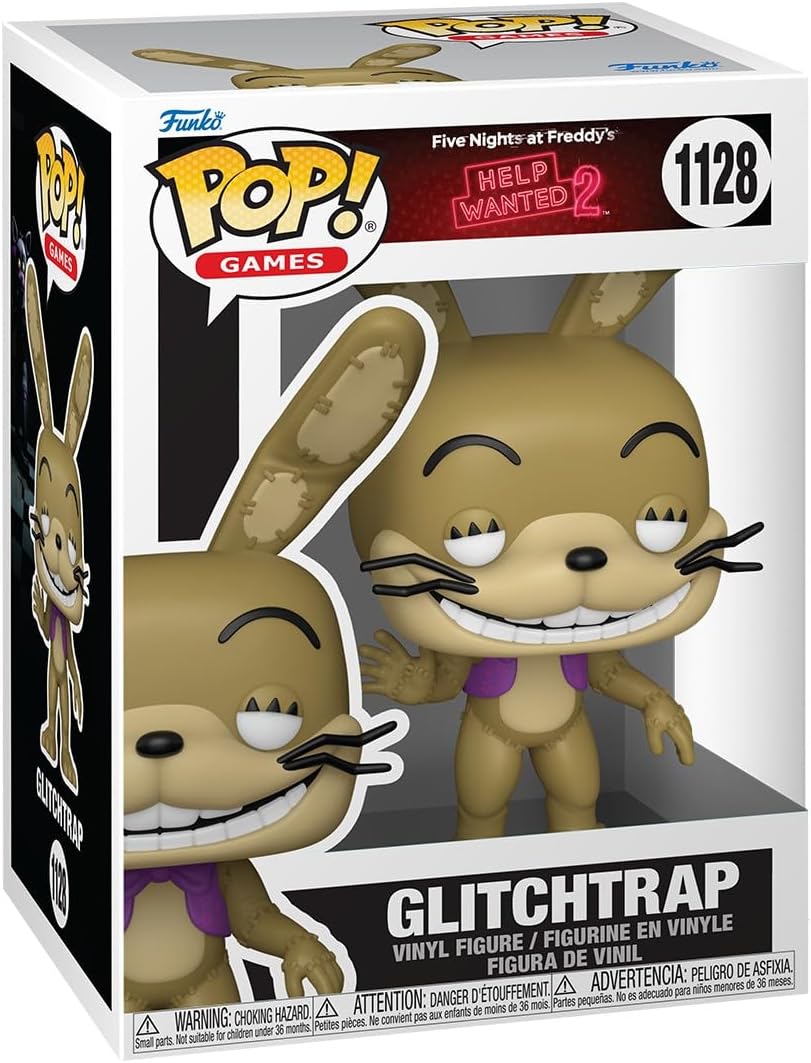 Funko Pop! Games: Five Nights at Freddy's - Glitchtrap - Collectable Vinyl Figure - Gift Idea - Official Merchandise - Toys for Kids & Adults - Video Games Fans