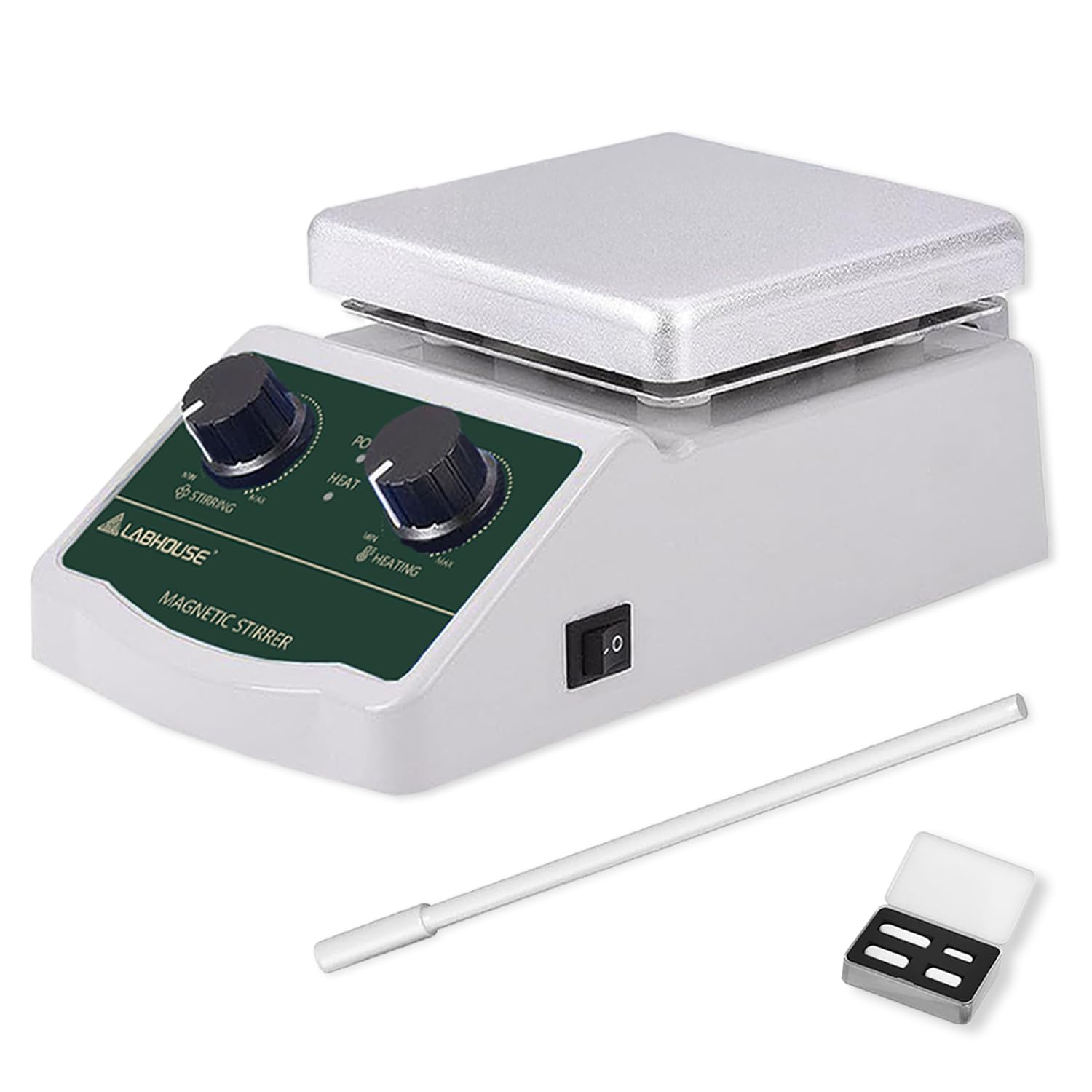 LHS-2 Magnetic Stirrer Hot Plate, 300°C/572°F, 2000RPM, 2L