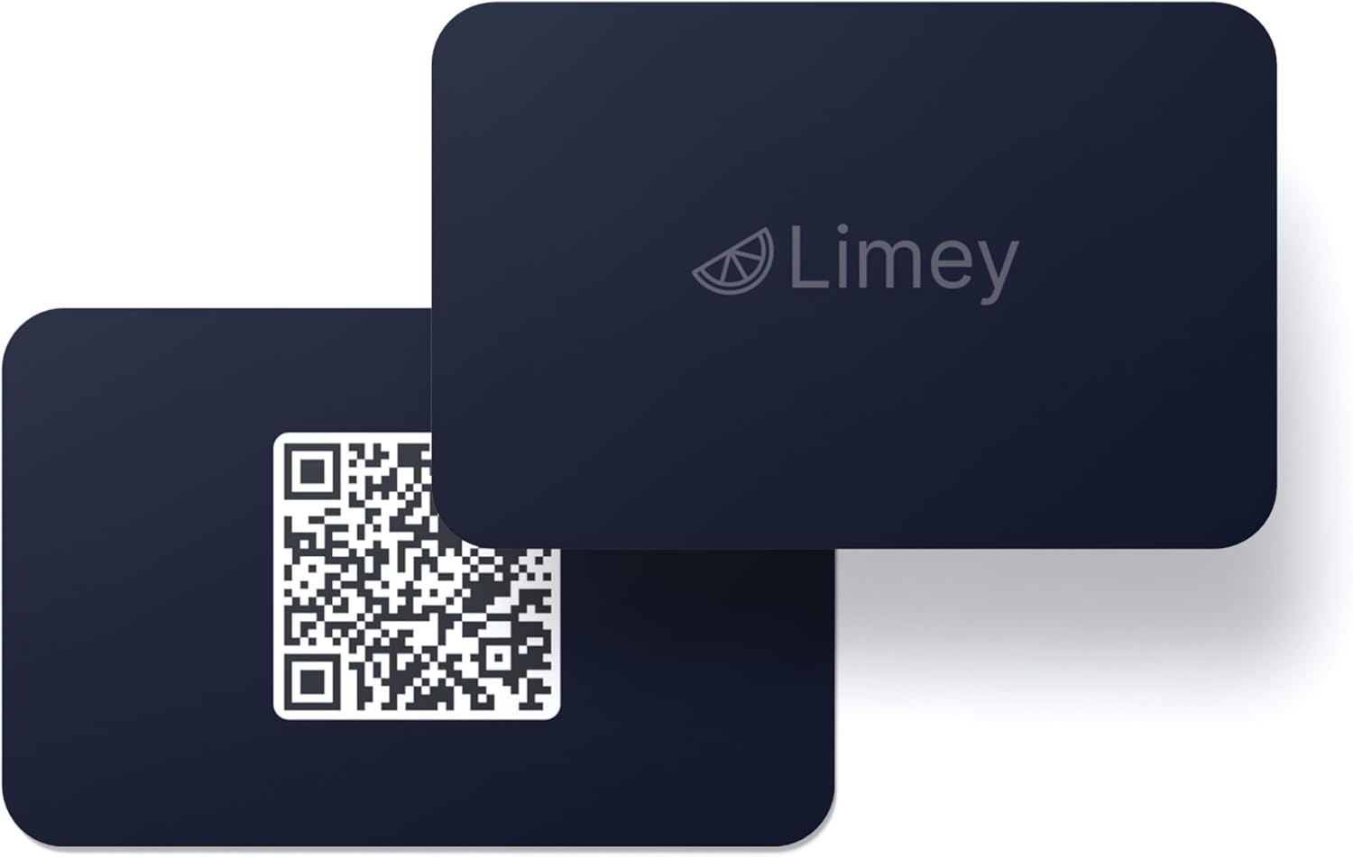 Limey Card - Digital Business Card - Slate Matte Finish | NFC + QR | Tap & Connect