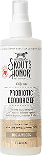 Skout's Honor Pet Deodorizer Spray- Hydrating Daily-Use with Avocado Oil & Omega-3s, Paraben & Sulfate-Free, 97% Natural, 8oz, Dog of The Woods