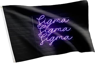 Desert Cactus Sigma Sigma Sigma Flag Tri Sigma Sorority Banner 3x5 feet Sign Decor (Flag - Neon Sign)