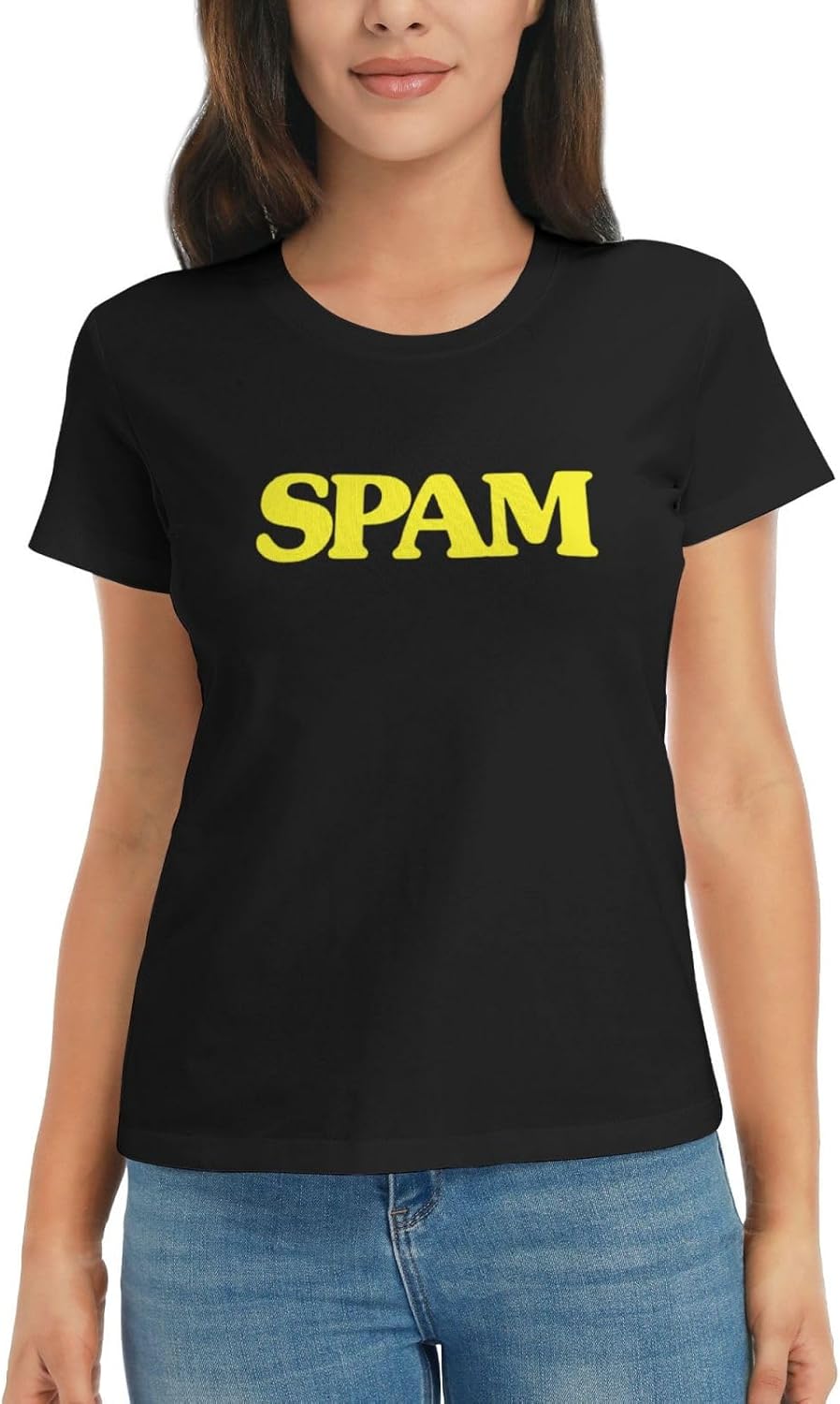 Spam Women's Short-Sleeved T-Shirt Shirt for Women