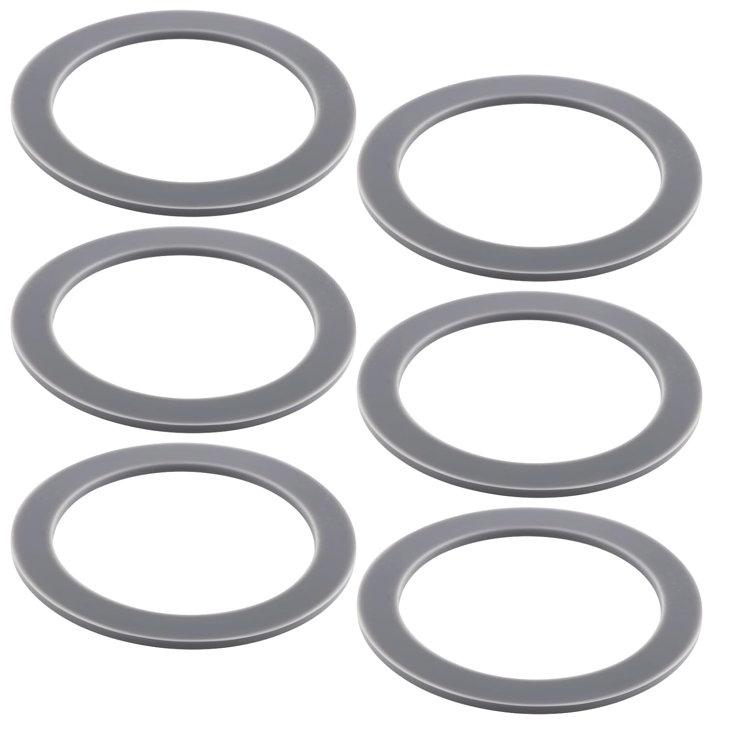 6-Pack Rubber Gaskets Sealing O-Ring Compatible with Oster Blender Replacement Parts